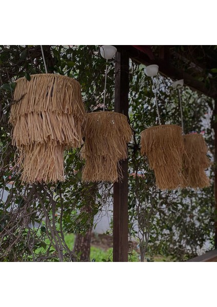 Hasır Tasarım Bohem 3 Katlı Avize indirimleri