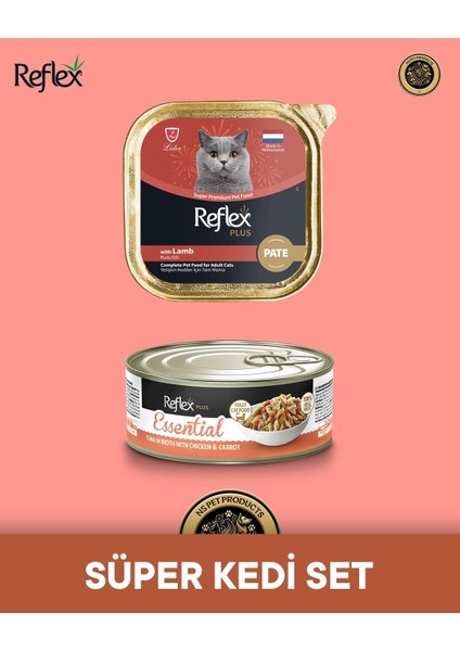 Plus Kedi Maması 2'li Süper Kedi Set