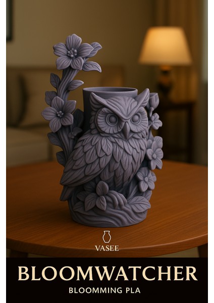 Vazo Sanatı – Sessiz Bilgeliğe Sahip Baykuş Organizatörü Saksı