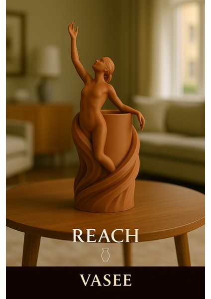 Sıcak Tasarım Için Insan Şeklindeki Vazo Sanat Organizatörü