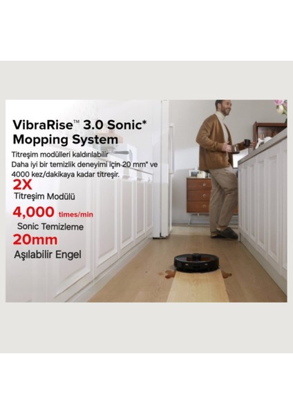 S8 Maxv Ultra Siyah Çöp Istasyonlu Akıllı Robot Süpürge indirimleri