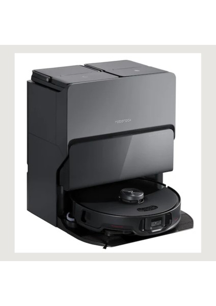 S8 Maxv Ultra Siyah Çöp Istasyonlu Akıllı Robot Süpürge