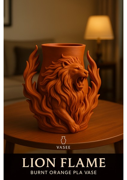 Vazo Sanatı – Kraliyet Varlığına Sahip Aslan Organizatörü Saksı