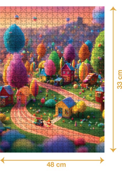 Minyatür Bahçe - 500 Parçalı Puzzle fiyatları
