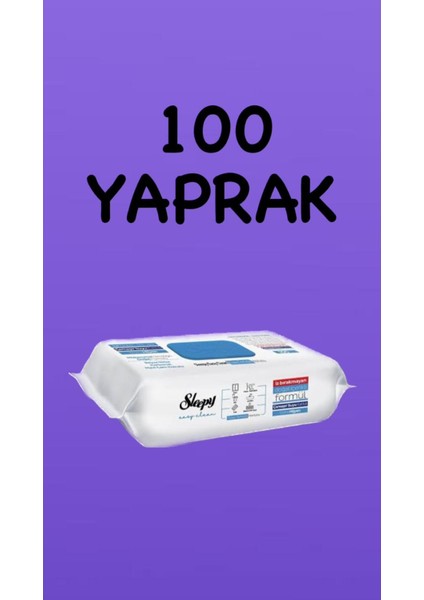 Easy Clean Çamaşır Suyu Katkılı Yüzey Temizlik Havlusu (100 Yaprak)