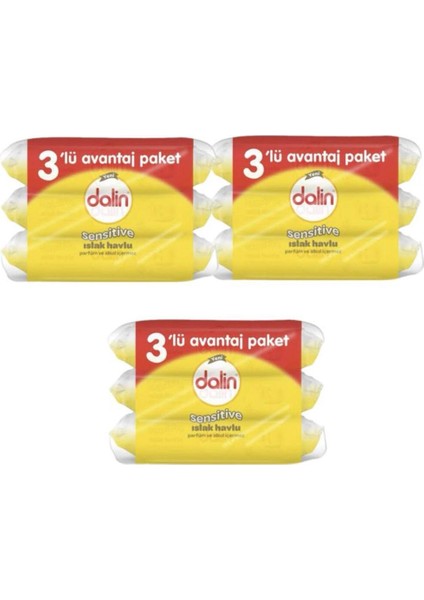 Islak Mendil 56 Lı x 9 Adet