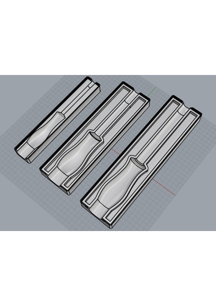 Gridfinity Wiha 53XX Tornavida Seti Düzenleyici