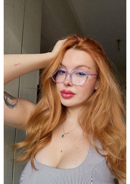 Cherry Kadın Blue Block Gözlük Lila fiyatları