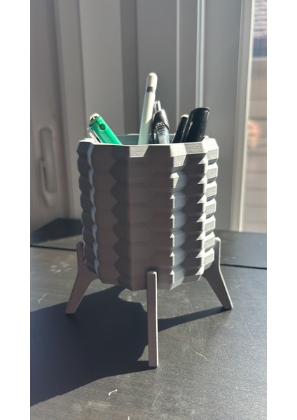 Açılı Altıgen Saksı ve Masa Düzenleyicisi, Birbirine Geçmeli Standlı fiyatları