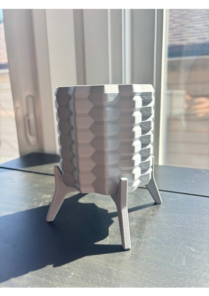 Açılı Altıgen Saksı ve Masa Düzenleyicisi, Birbirine Geçmeli Standlı modelleri