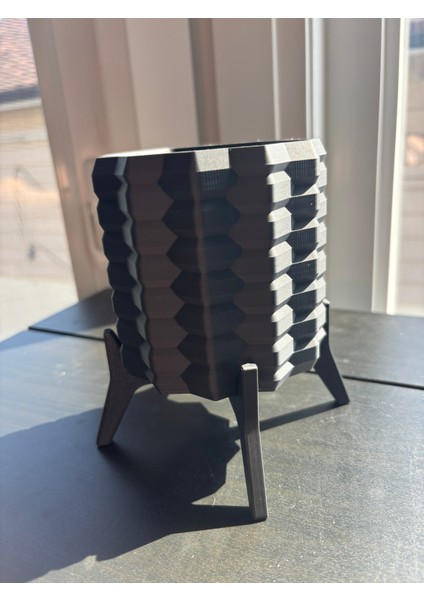 Açılı Altıgen Saksı ve Masa Düzenleyicisi, Birbirine Geçmeli Standlı indirimleri