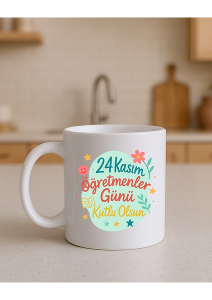 Beyaz Kupa Bardak (Öğretmenler Günü) modelleri