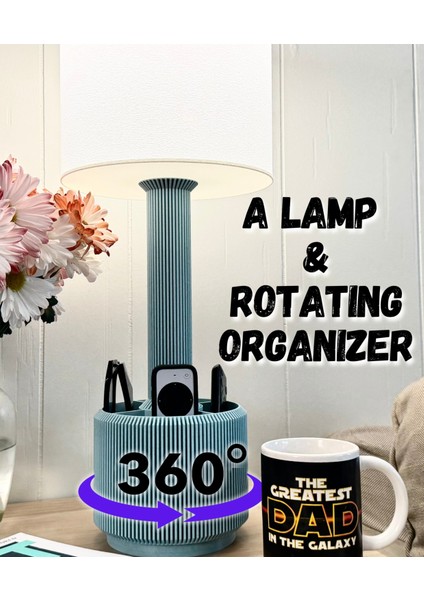 Paralane Döner Masa Düzenleyici Lamba