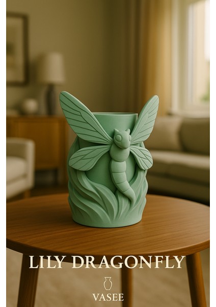 Havadar Bir Zarafet Için Yusufçuk Vazo Sanat Organizatörü