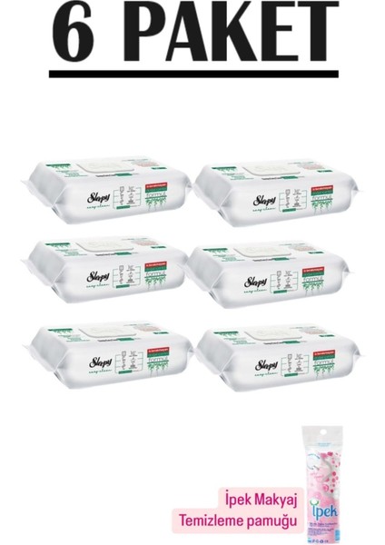 Easy Clean Yüzey Temizlik Havlusu Beyaz Sabun Katkılı 100 Lü 6 Paket (600 Yaprak) Hediyeli fiyatları