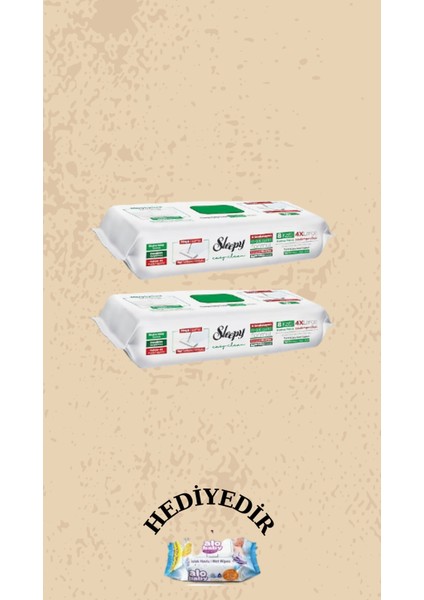 easy Clean Beyaz Sabun Katkılı Mopa Uyumlu Yer Temizlik Havlusu 100 Yaprak