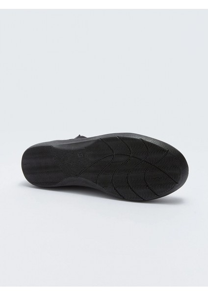 Lcw Steps Siyah Deri Görünümlü Bilek Boy Kadın Bot fırsatları