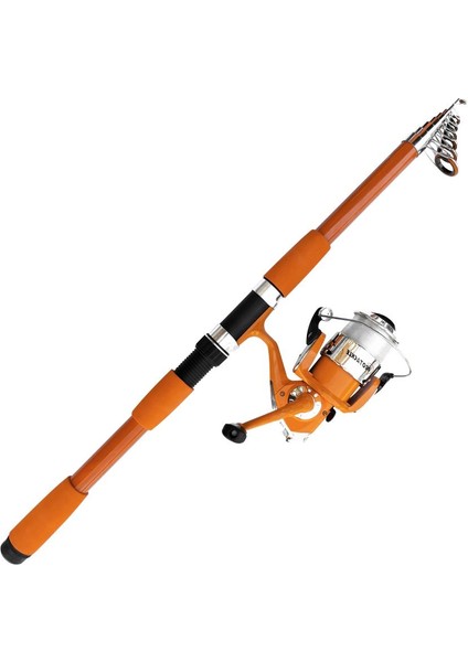 Protackle Combo Kamış Makine Set 2.40 mt Turuncu
