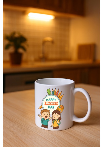 Beyaz Kupa Bardak (Öğretmenler Günü) indirimleri