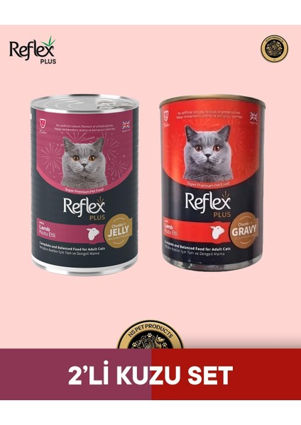 Plus Kedi Maması 2'li Kuzu Set