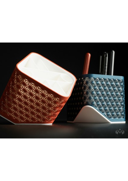 Kumiko Kalemlik - Masa Düzenleyici(Küp).3mf modelleri