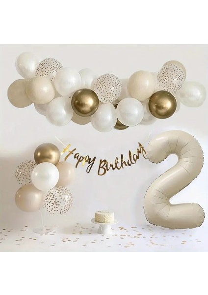 2 Yaş Doğum Günü Konsepti Retro