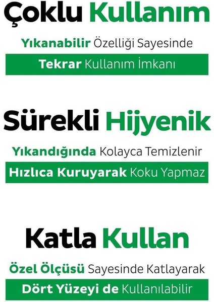 Easy Clean Arap Sabunu Katkılı Yüzey Temizlik Havlusu 100'LÜ 3X100 Yaprak" fırsatları