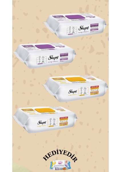 Yüzey Temizlik Havlusu 2 Paket Orkide 2 Paket Arap Sabunu 400 Yparak