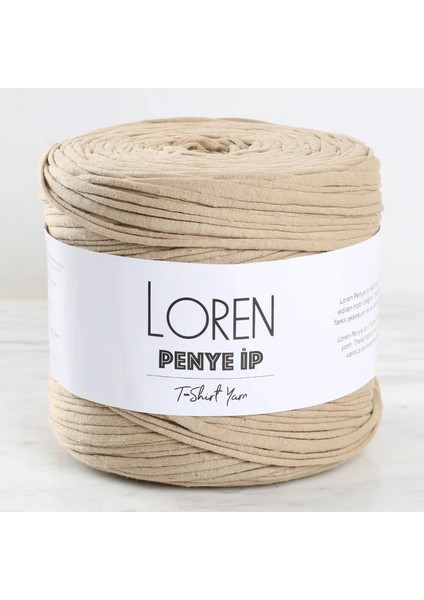 İEG Loren Penye Kumaş El Örgü İpi Bej - 31 - 34275