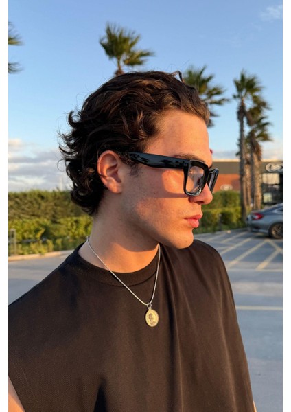 Ciao Erkek Blue Block Gözlük Siyah fırsatları