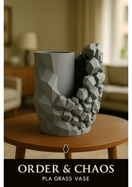 Vazo Sanatı – Ham Zarafete Sahip Taş Düzenleyici Saksı