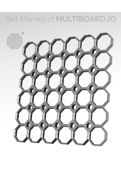 6x6 Multiboard Köşe Eski Kiremit