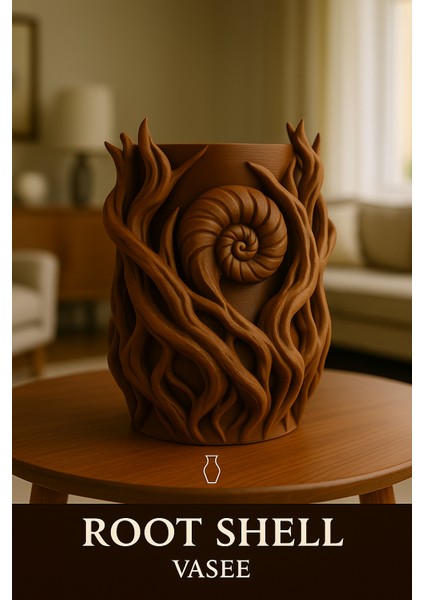 Vase Art – Nazik Hareketlerle Salyangoz Düzenleyici Saksı