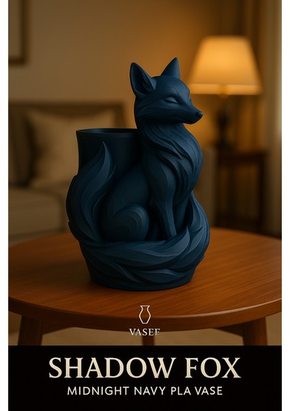 Rahat Bir Tarz Için Tilki Şeklinde Vazo Sanat Düzenleyicisi