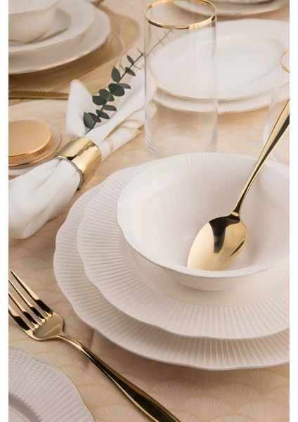 Bone Ilay 51 Parça 12 Kişilik Yemek Takımı