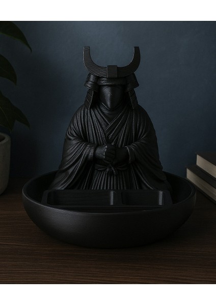 Samurai Vale Tepsisi – Masa Düzenleyici & Heykel