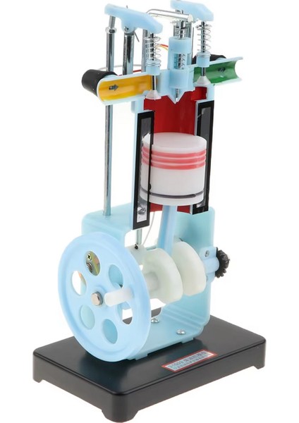 Benzinli Motor Modeli Içten Yanmalı 4 Zamanlı Eğitim Modeli