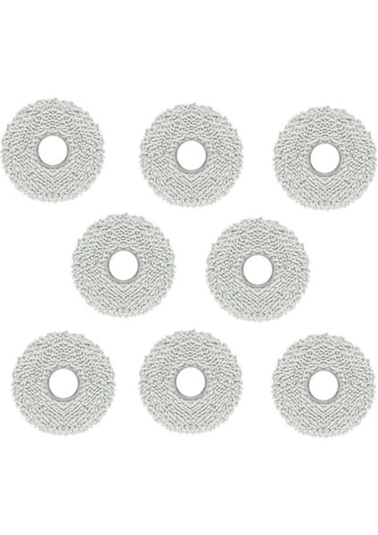 Debot / T20 Pro X1 Omnı T10 Omni Robot Süpürge Paspas Bezi Aksesuar Yedek Parçası Için 8 Adet (Yurt Dışından)