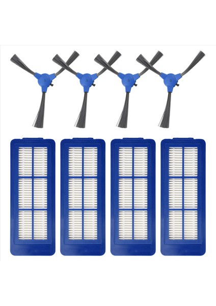 Robovac G10 Hibrit Yedek Robot Süpürge Parça Aksesuarları Için Yan Fırça Filtresi (Yurt Dışından)