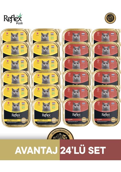 Plus Kedi Maması 24'lü Avantaj Set