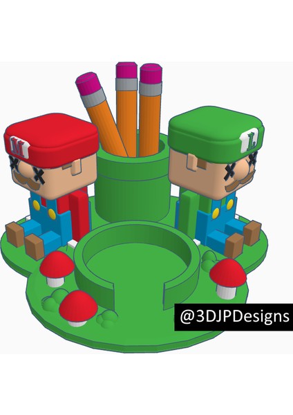 Super Marıo & Luıgı Masa Düzenleyici Backtoschool