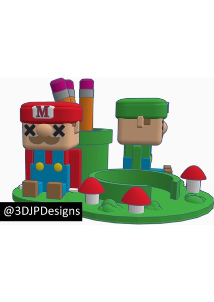 Super Marıo & Luıgı Masa Düzenleyici Backtoschool modelleri