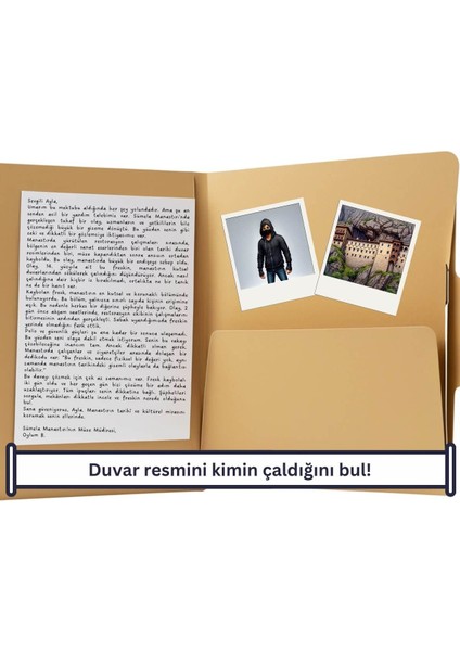 Sümela Manastırı'nın Gizemi, Çocuklar Için Eğlenceli Dedektiflik Oyunu modelleri