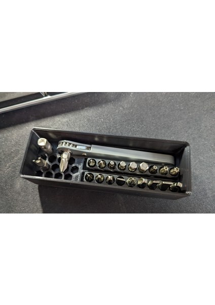 Gridfinity Cırcır + Soket Tutucular