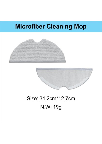 F9, D9, D9 Pro, Max Black, L10 Pro Robot Süpürge Paspas Bezi Pedleri Yedek Parçaları (Yurt Dışından) fırsatları