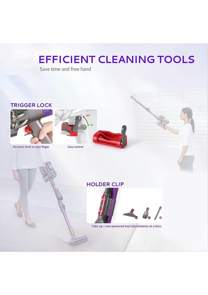 V7V8V10 V11 V15 Kablosuz Süpürge Aksesuarlarıyla Uyumlu Katlanabilir Uzatma Çubuğu, Hızlı Çıkarma Değiştirme (Yurt Dışından) modelleri