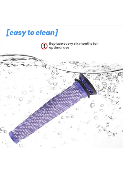 V7, V8 Kablosuz Süpürge Için Ön Filtre + Son Filtre Kiti, Yedek Ön Filtre ve Son Filtre (Yurt Dışından) indirimleri