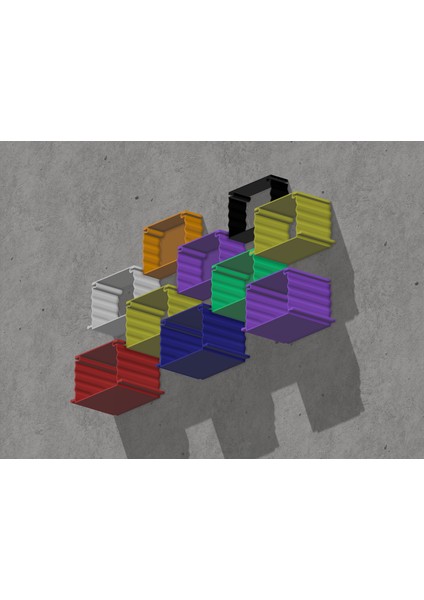 Modüler Raf Gişe Düzenleyici modelleri