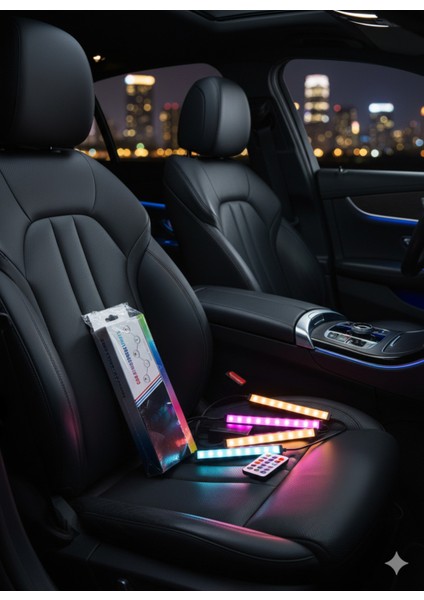 Ssangyong Korando Uyumlu 12 LED Rgb Ayak Altı Aydınlatma – Kumandalı, Sese Duyarlı Araç Içi Işık Seti modelleri