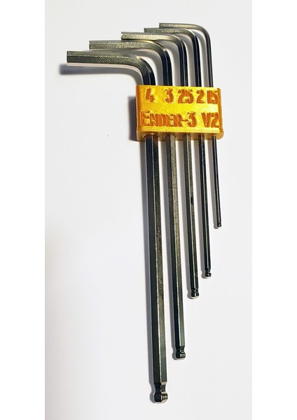 Mükemmel Uyum Allen Anahtarı Organizatörü (Ender 3 V2 Seti) fiyatları